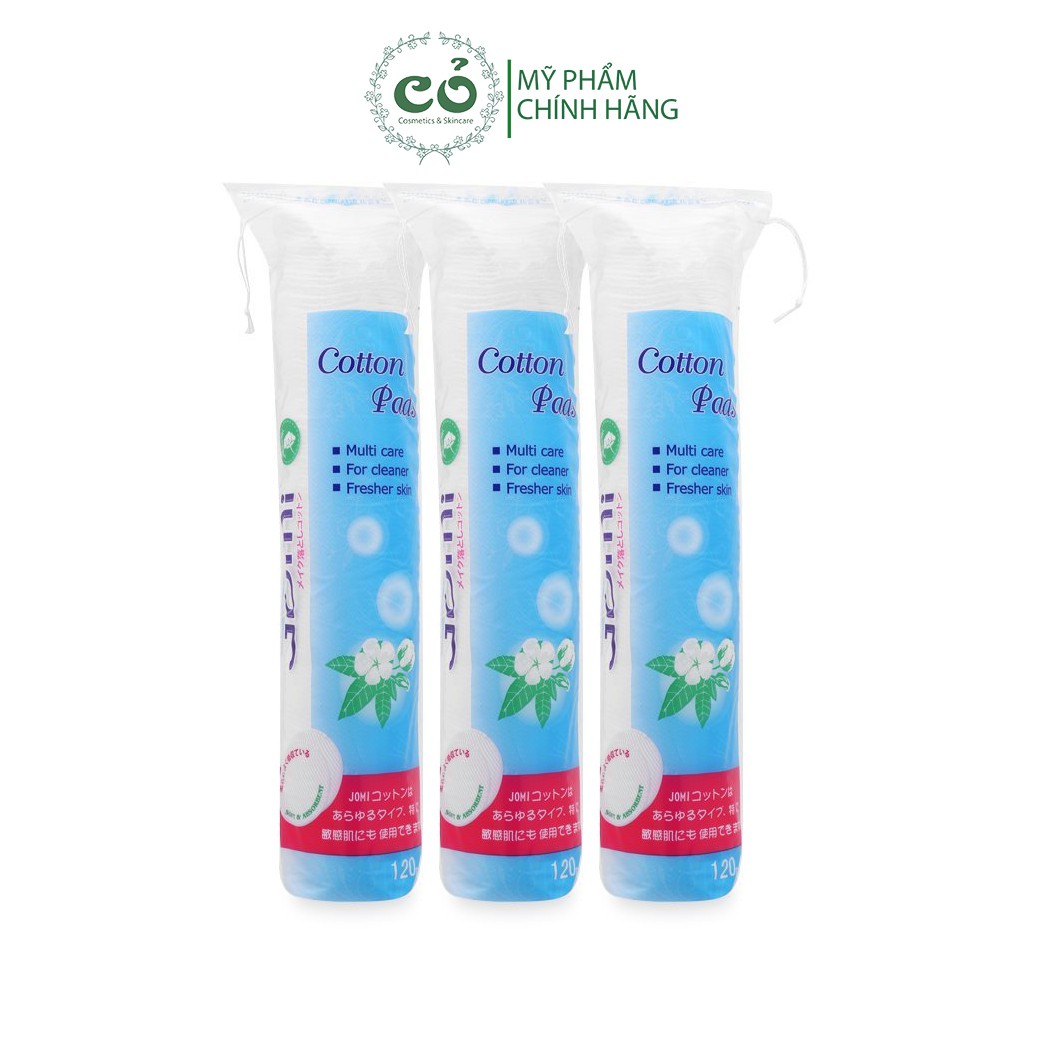Bông tẩy trang JOMI 120 miếng